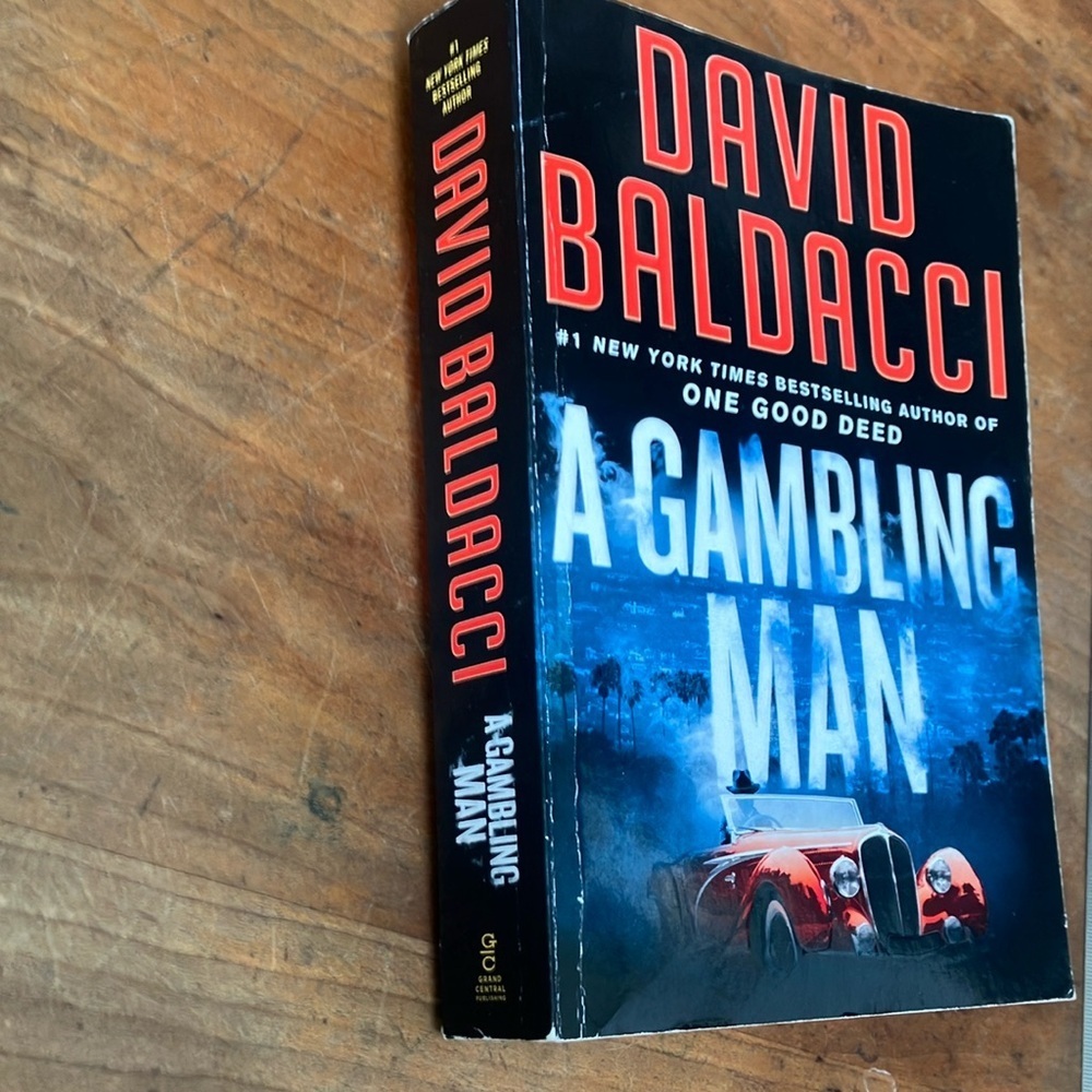 Book: A Gambling Man by David Baldacci - softcover - Picture 9 of 15